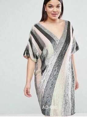 ASOS Sequin Dress Size 16
